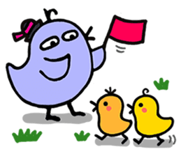 Pippi & Luru / Grow along with kids! sticker #1590694