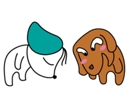 Everyday Cha and Shiro sticker #1591024