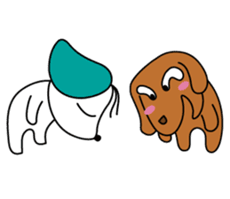 Everyday Cha and Shiro sticker #1591024