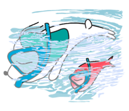 Everyday Cha and Shiro sticker #1591043