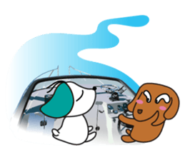 Everyday Cha and Shiro sticker #1591044