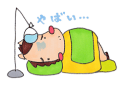 little pig and little horse 2 sticker #1591227