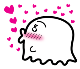 This is a pretty ghost called YOCCHI 2 sticker #1591258