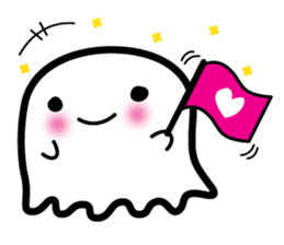 This is a pretty ghost called YOCCHI 2 sticker #1591259