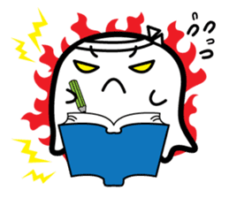This is a pretty ghost called YOCCHI 2 sticker #1591261