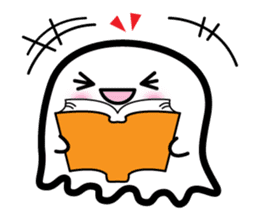 This is a pretty ghost called YOCCHI 2 sticker #1591264