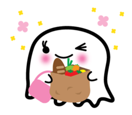 This is a pretty ghost called YOCCHI 2 sticker #1591265
