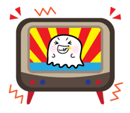 This is a pretty ghost called YOCCHI 2 sticker #1591266