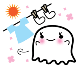 This is a pretty ghost called YOCCHI 2 sticker #1591268