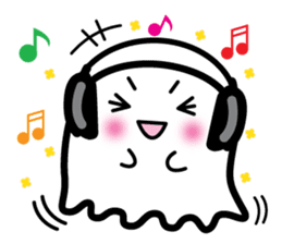 This is a pretty ghost called YOCCHI 2 sticker #1591269