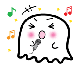 This is a pretty ghost called YOCCHI 2 sticker #1591271