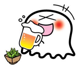 This is a pretty ghost called YOCCHI 2 sticker #1591273