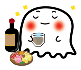 This is a pretty ghost called YOCCHI 2 sticker #1591274