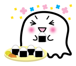 This is a pretty ghost called YOCCHI 2 sticker #1591275
