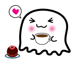 This is a pretty ghost called YOCCHI 2 sticker #1591277