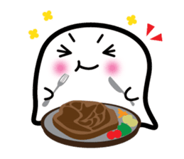 This is a pretty ghost called YOCCHI 2 sticker #1591279