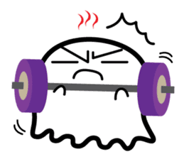 This is a pretty ghost called YOCCHI 2 sticker #1591284