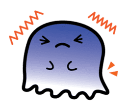 This is a pretty ghost called YOCCHI 2 sticker #1591286