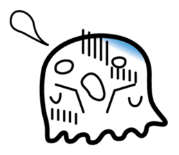 This is a pretty ghost called YOCCHI 2 sticker #1591287