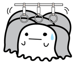 This is a pretty ghost called YOCCHI 2 sticker #1591289
