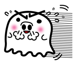 This is a pretty ghost called YOCCHI 2 sticker #1591294