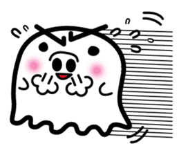 This is a pretty ghost called YOCCHI 2 sticker #1591294
