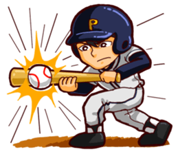 Let's cheer for baseball! Ver.en sticker #1591592