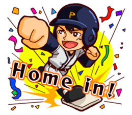 Let's cheer for baseball! Ver.en sticker #1591595