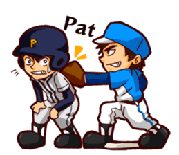 Let's cheer for baseball! Ver.en sticker #1591598