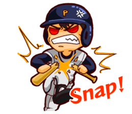 Let's cheer for baseball! Ver.en sticker #1591599