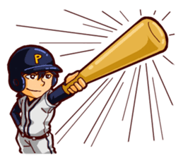 Let's cheer for baseball! Ver.en sticker #1591601