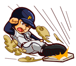 Let's cheer for baseball! Ver.en sticker #1591602