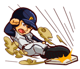 Let's cheer for baseball! Ver.en sticker #1591602