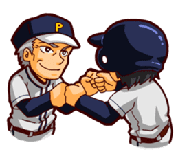 Let's cheer for baseball! Ver.en sticker #1591603
