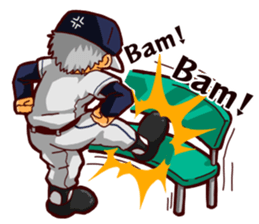 Let's cheer for baseball! Ver.en sticker #1591604