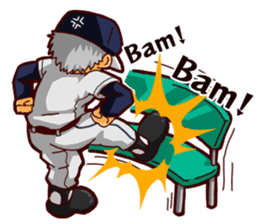 Let's cheer for baseball! Ver.en sticker #1591604