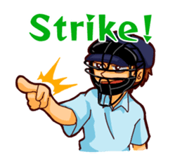 Let's cheer for baseball! Ver.en sticker #1591606