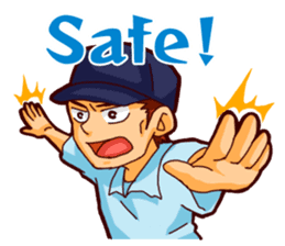 Let's cheer for baseball! Ver.en sticker #1591607