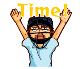 Let's cheer for baseball! Ver.en sticker #1591609