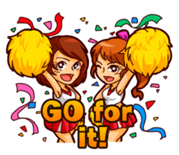 Let's cheer for baseball! Ver.en sticker #1591615