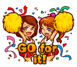 Let's cheer for baseball! Ver.en sticker #1591615