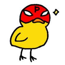 Mask de Piyo sticker #1591977