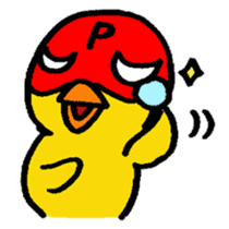 Mask de Piyo sticker #1591991