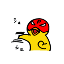 Mask de Piyo sticker #1591992