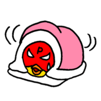 Mask de Piyo sticker #1591998