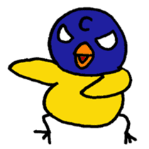 Mask de Piyo sticker #1592005