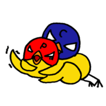 Mask de Piyo sticker #1592006