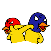 Mask de Piyo sticker #1592009