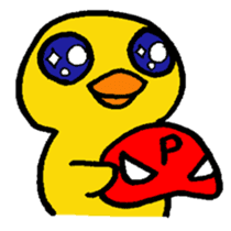 Mask de Piyo sticker #1592012