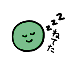 cute green alga sticker #1592970